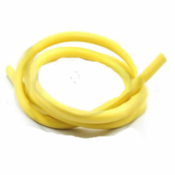 1 METER SPARKPLUG LEAD YELLOW 7MM