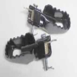 Footpegs MX stijl met tanden