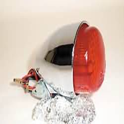 MINI ROUND TAILLIGHT TEXAS CHROME