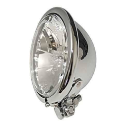 Headlight model Bates 4,5 bottommount chrome H3