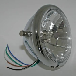 Headlight model Bates Prisma 5,75 sidemount chrome