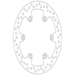 FERODO BRAKE DISC FMD0088R LEFT or RIGHT
