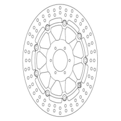 FERODO BRAKE DISC FMD0113RX LEFT or RIGHT