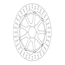 FERODO BRAKE DISC FMD0134RX