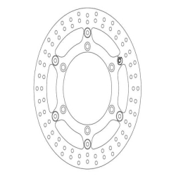 FERODO BRAKE DISC FMD0427 R