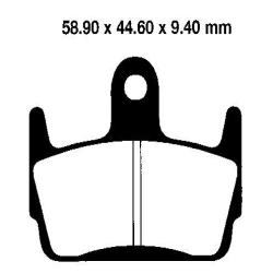 EBC REMBLOK SET ORGANISCH FA234