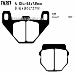 EBC REMBLOK SET ORGANISCH FA297