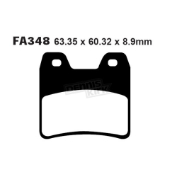 EBC REMBLOK SET ORGANISCH FA348