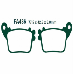 EBC BRAKE PAD SET ORGANIC FA436