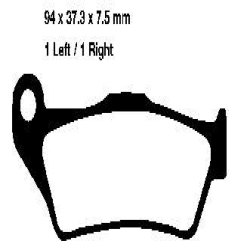 EBC REMBLOK SET ORGANISCH SET FA181TT