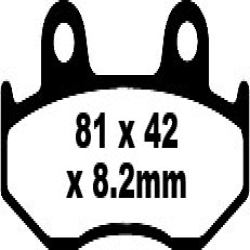 EBC REMBLOK SET ORGANISCH FA323TT