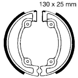 EBC Zapatos de Freno H330