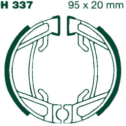 EBC Zapatos de Freno H337