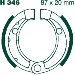 EBC Zapatos de Freno H346