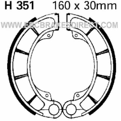 EBC Zapatos de Freno H351