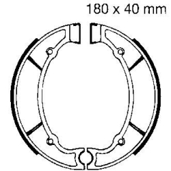 EBC Motorcycle Brake Shoe Sets Y512