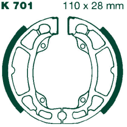 EBC Zapatos de Freno K701