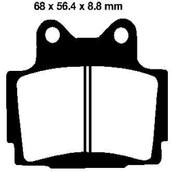 EBC REMBLOK SET SINTERED FA104HH