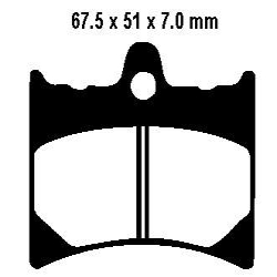 EBC REMBLOK SET SINTERED FA126HH