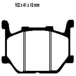 EBC BRAKE PAD SET SINTERED FA179HH