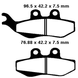 EBC REMBLOK SET SINTERED FA194HH