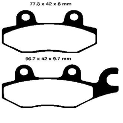 EBC REMBLOK SET SINTERED FA215HH