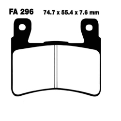EBC BRAKE PAD SET SINTERED FA296HH