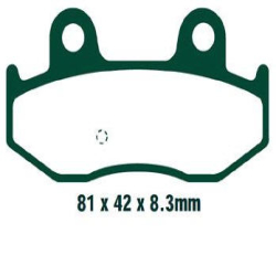 EBC Sintered Brake Pads set SFA411HH