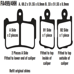 EBC REMBLOK SET SINTERED FA499/4HH