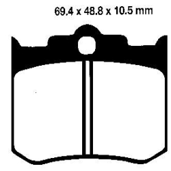 EBC REMBLOK SET SINTERED FA216HH/2