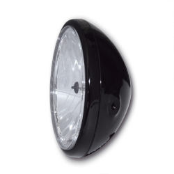 Headlight model shining black 7"(E-keur)H4